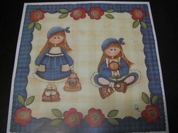 Papel Menininhas Blue
